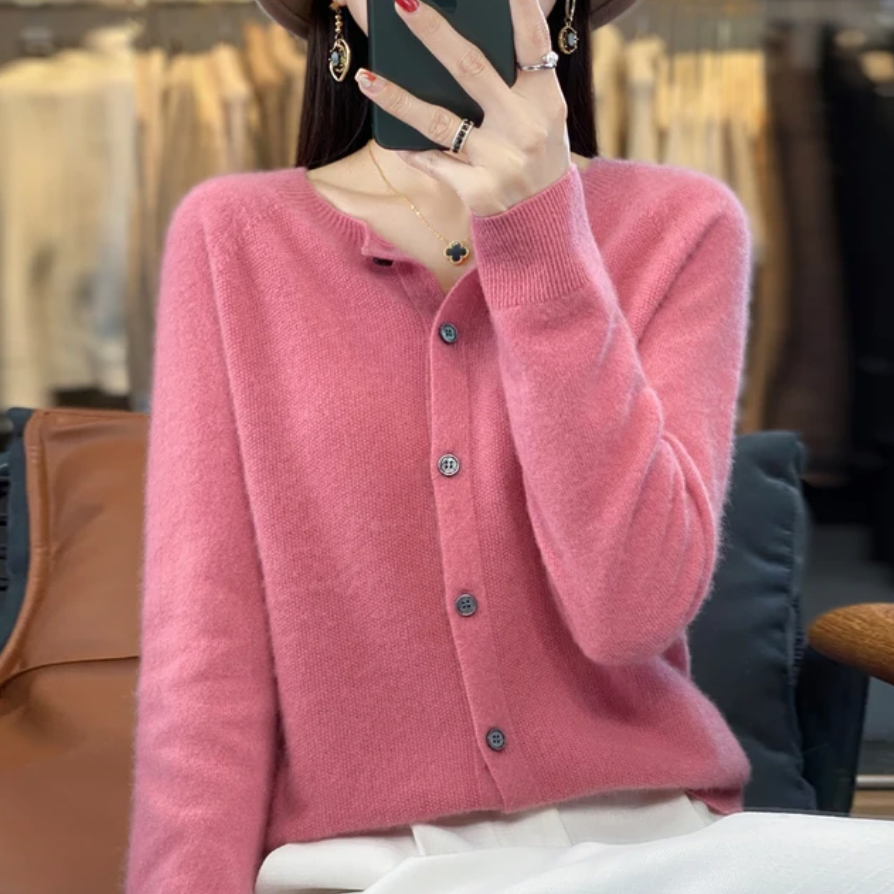 Laluna® | Elegantti Napit Cardigan