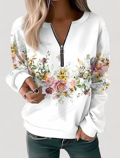 Franca | Vintagetyylinen väriblokkipusero