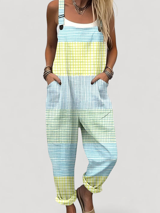 Aukje™ | Vintage, abstrakti, geometrinen taidehaalari geometrisilla linjoilla naisille