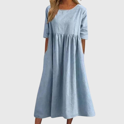 Haisley™ | Elegantti Lyhythihainen Mekko