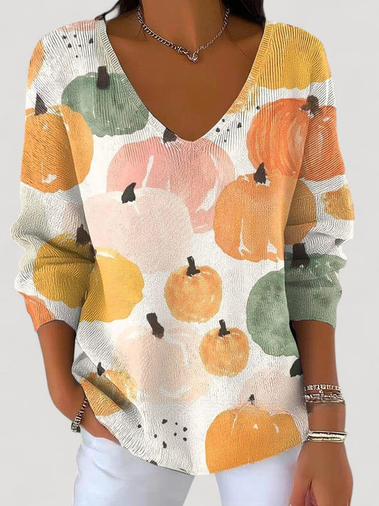 Benedetta – V-Neck Knit Sweater 14