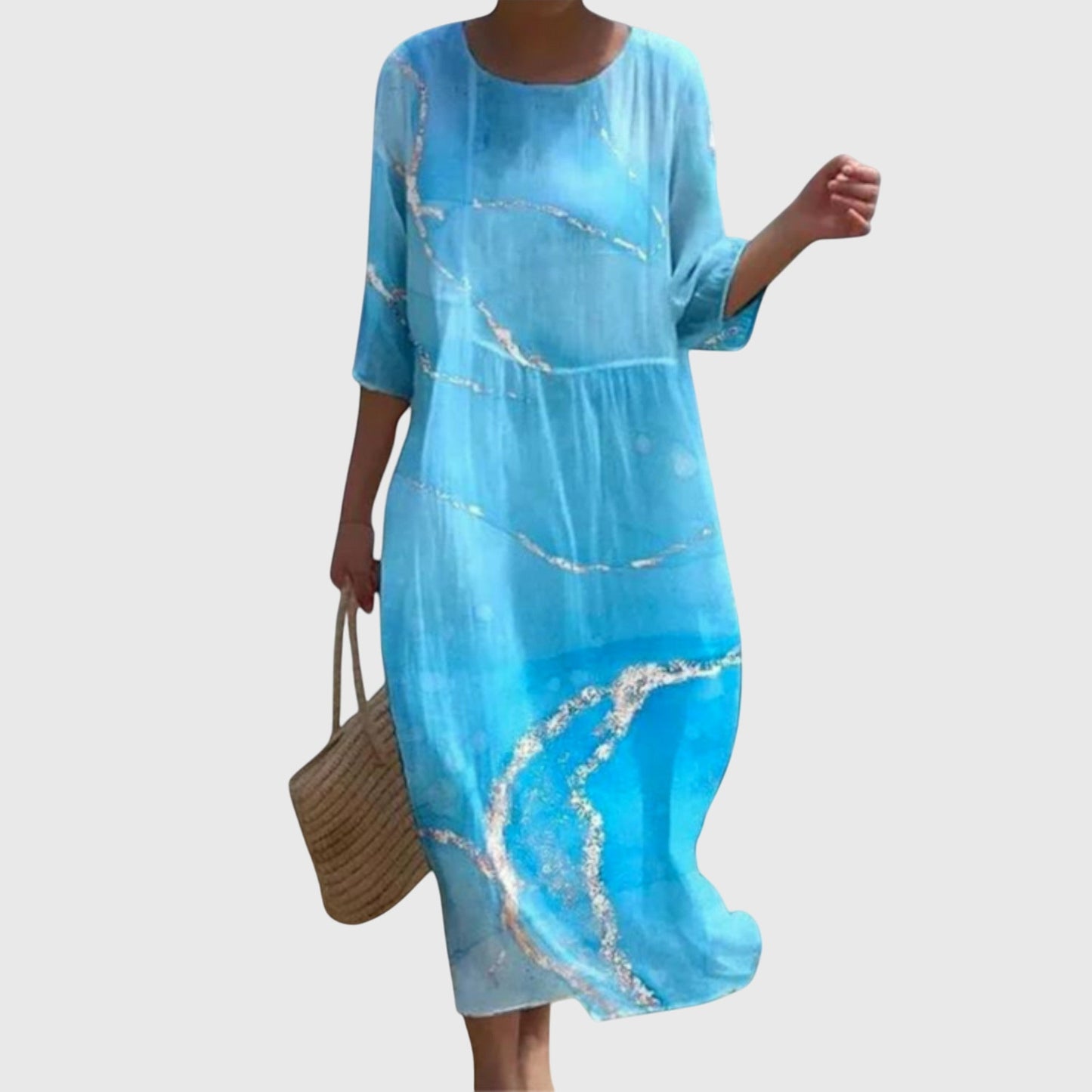 Hayley™ | Tyylikäs Kukallinen Maxi Mekko