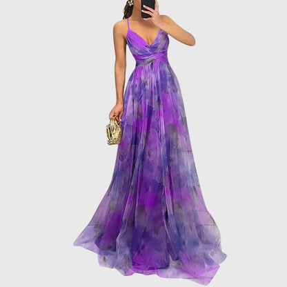 Giselle™ | Kukallinen Maxi Mekko