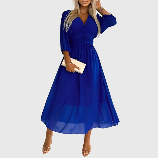 Chloe™ | Kevyt Silkkinen Chiffon Mekko