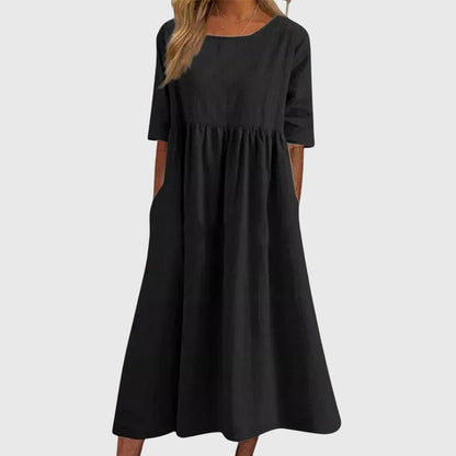 Haisley™ | Elegantti Lyhythihainen Mekko