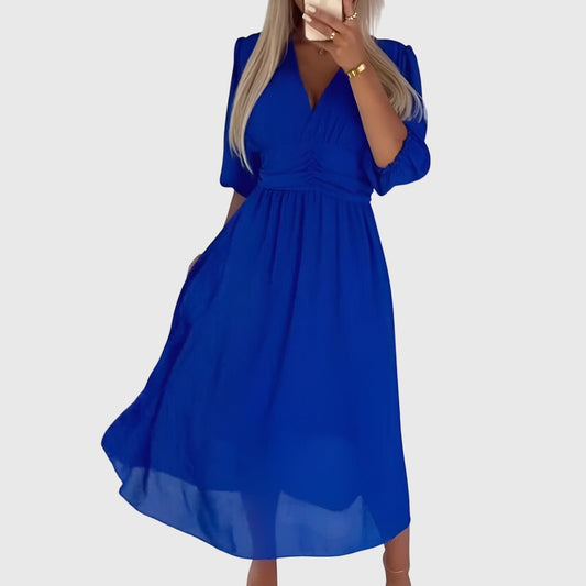 Chloe™ | Kevyt Silkkinen Chiffon Mekko