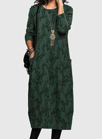 Victoria | Vapaa-ajan pyöreäkauluksinen mekko