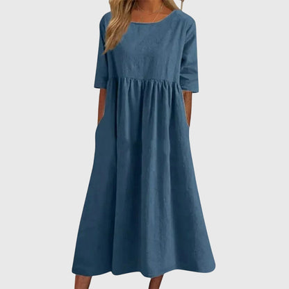 Haisley™ | Elegantti Lyhythihainen Mekko