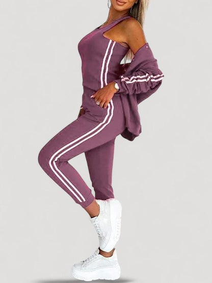 Yasmine - Baseballtakki ja 3-osainen Housusetti