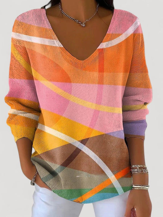 Benedetta – V-Neck Knit Sweater 5