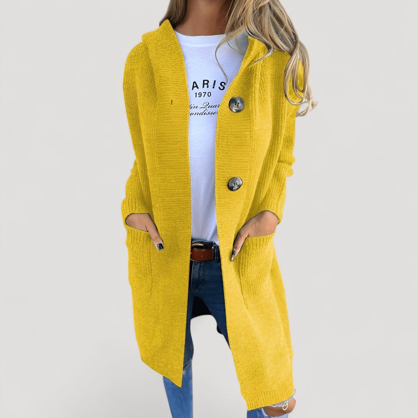 Frida™ | Pehmeä ja pitkä takki, joka hellii sinua