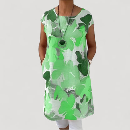 Ellen™ | Perhoskuvioitu mekko