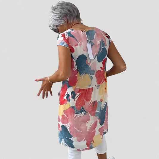 Ellen™ | Perhoskuvioitu mekko